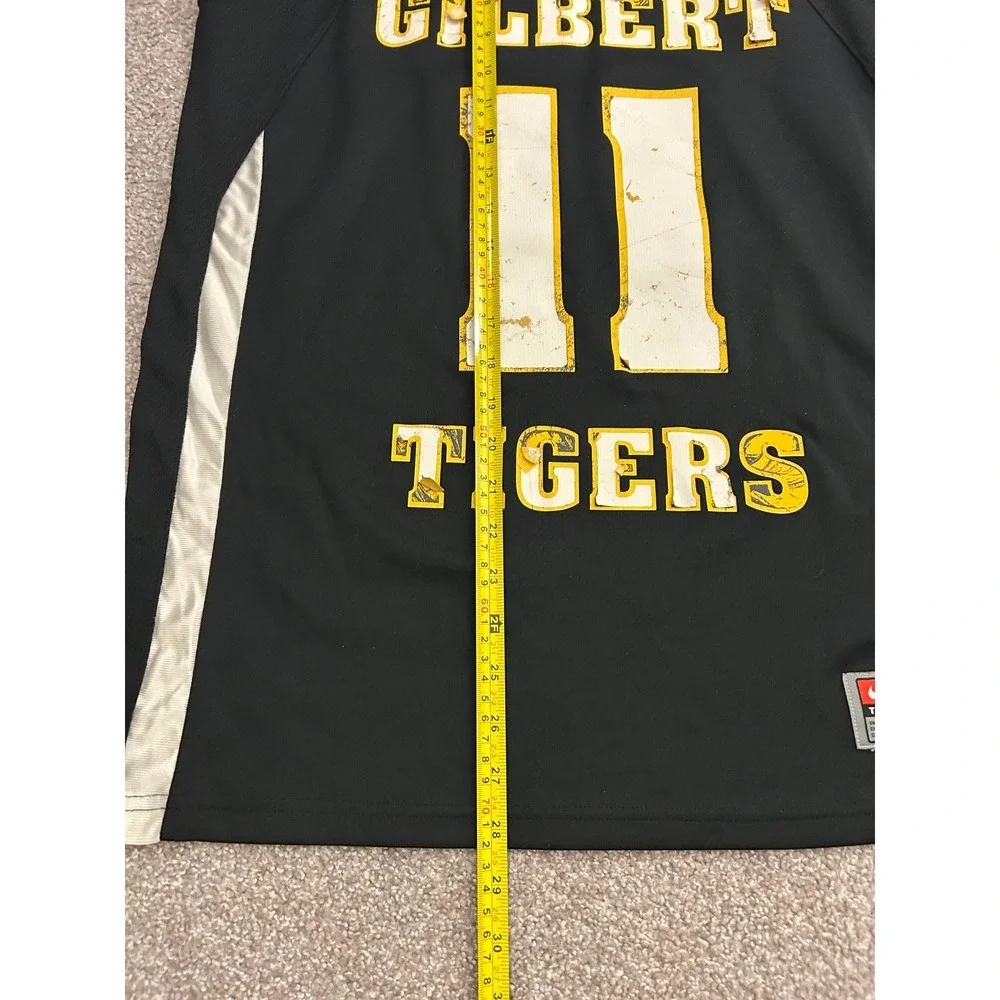 Nike Basketball Jersey Medium‎ Black Gilbert Tigers 11 Excellent Athletic Tank